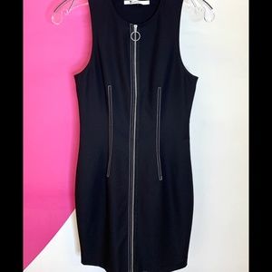 Alexander Wang zip up sleeveless dress.